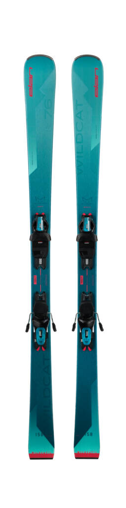 Elan Wildcat 76 Womens Skis With ELW 9 Bindings 2024 Ken Jones Ski Mart